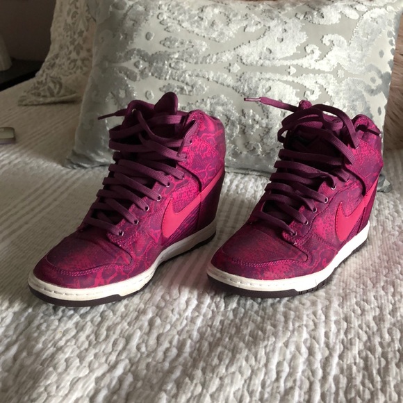 nike dunk sky hi snakeskin